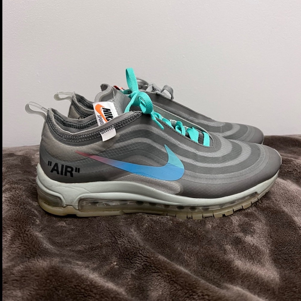 Men Off White Menta Size 11